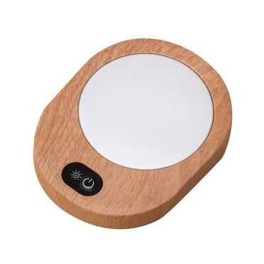 BFSAUHA Coffee Mug Warmer Smart Beverage Cup Warmer, Battery Operated Candle Warmer Plate, 55-65°c Tea Cup Warmer