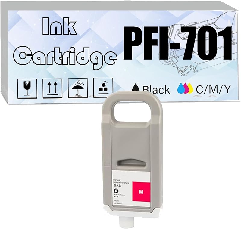 701 Black Ink Cartridge (1-Pack) - Compatible With HP Fax 640, 650, 2140 Printers, 800 Page Yield