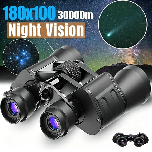 BFVV 180x100 High-Power Binoculars - Night Vision & Low-Light Ready with BAK4 Prisms + FMC Lenses, Ideal for Birdwatching, Hunting, Hiking- Clear Imaging, Premium Gift for Adults