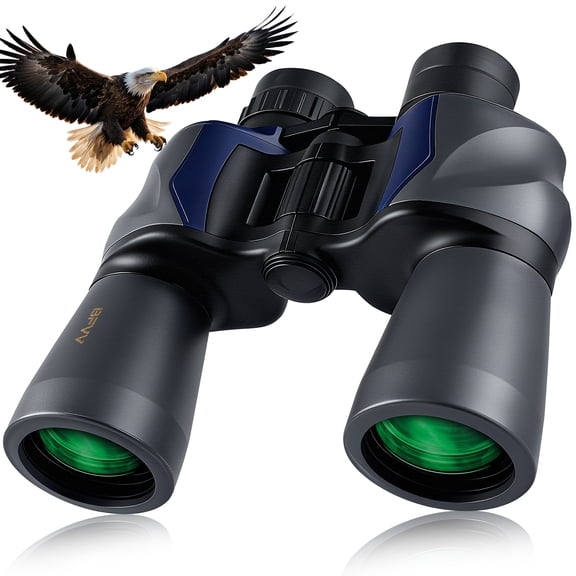 BFVV 7x50 HD Binoculars for Adults - Day & Night, Nitrogen-Filled, Waterproof & Fogproof, Easy Focus Compact - Ideal for Bird Watching, Hunting, Travel, Sports, Hiking, Concerts