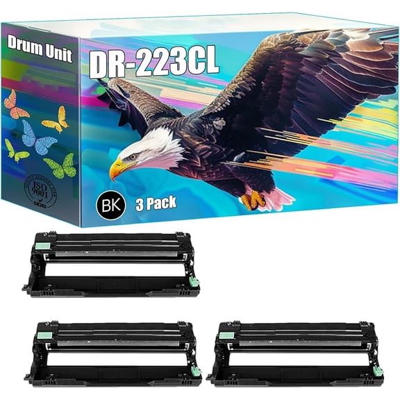 DR-223CL Drum Unit Compatible for Brother HL-L3210CW HL-L3230CDW HL-L3270CDW HL-L3290CDW MFC-L3710CW MFC-L3750CDW Printers