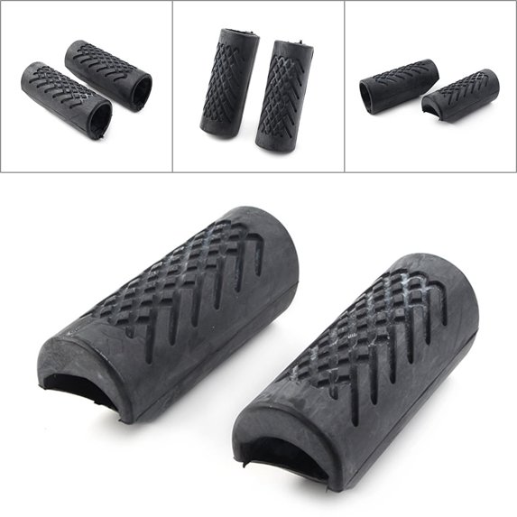 BFY 1-1/4" Universal Motorcycle Engine Highway Crash Bar Rubber Guard Cover For Harley For Honda For Yamaha For Suzuki For Kawasaki