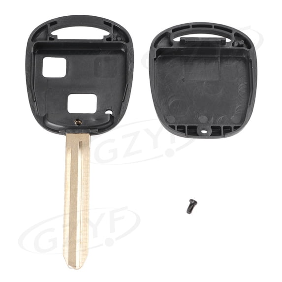BFY 2-Button Remote Key Fob Case Shell for Toyota Corolla Camry Land Cruiser Rav4