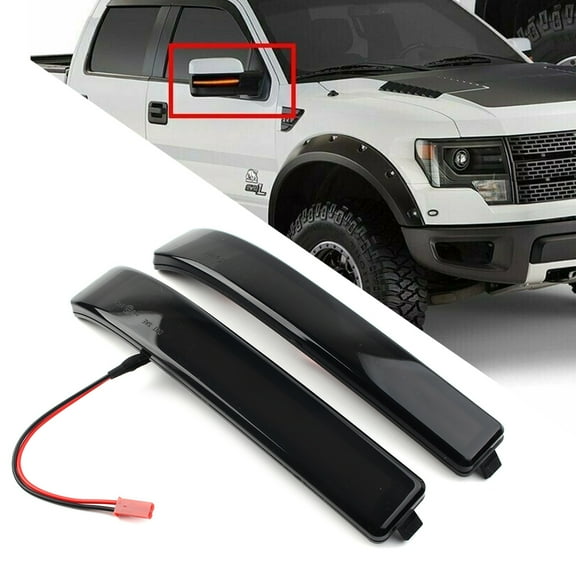 BFY 2pcs Sequential LED Car Side Mirror Turn Signal Lamp Marker Light For Ford F150 2009-2014 & Raptor 2010 2011 2012 2013 2014