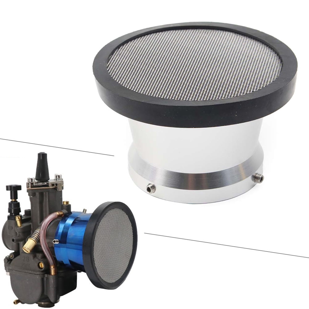 Carb Stack Filter BFY 50mm Carburetor Air Filter Horn Cup w/Net Funnel Velocity Stacks ...