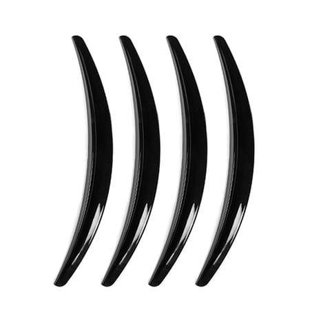 BFY Auto Wheel Tires Eyebrow Strip Fender Flare Protector Arch Lip Edge Trim Strip Wheel Decoration Protector Mudguards Strip for Tesla Model 3 2017-2020, Black