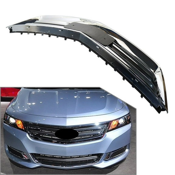 BFY Car Front Bumper Grille For Chevrolet Impala 2014 2015 2016 2017 2018 2019 2020 Chrome Racing Grill Replacement 01DPL1401002