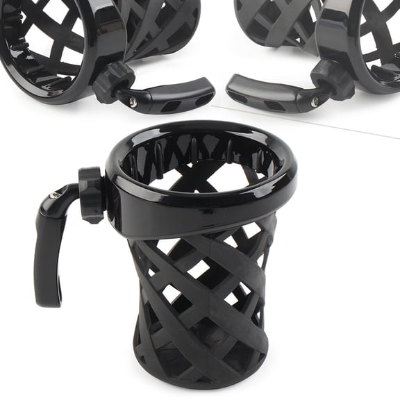 BFY Drink Cup Holder W/ Mesh Basket Mount for Honda Goldwing GL1800 2001-2021 Longer