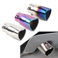 thumbnail image 1 of BFY Exhaust Pipe Tip Rear Tail Muffler Stainless Steel Car Auto Accessories Straight, 1 of 10