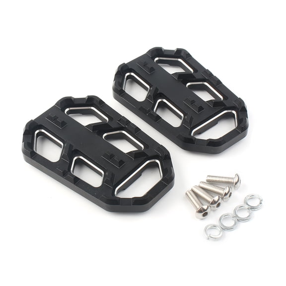 BFY Footrests Foot Pegs Wide Brake Pedals for HONDA CB500X 2015-22 Motorcycle Black