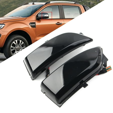 BFY For Ford Everest 2015-2021 Car LED Dynamic Turn Signal Side Mirror Light 2Pcs For Ford Ranger T6 Raptor 2012-2021