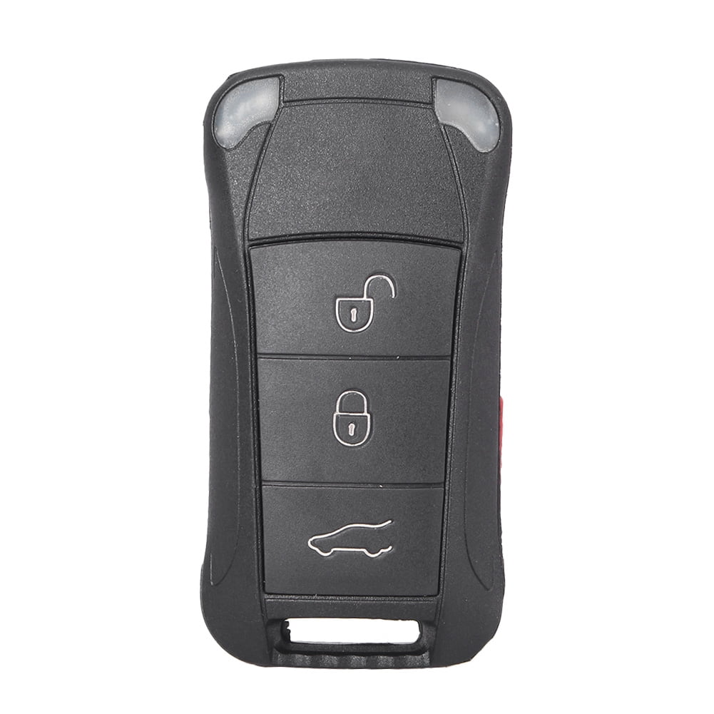 BFY For Porsche Cayenne 2003-2011 3 Buttons with Panic Remote Shell Fob ...