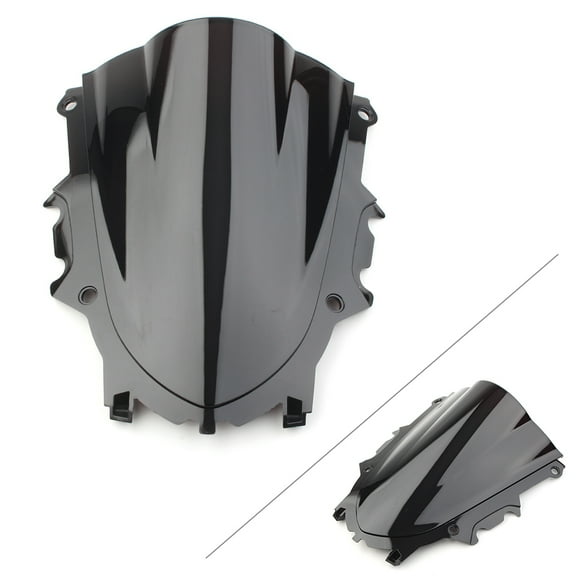 BFY Front Windshield WindScreen Wind Deflector Fit Yamaha YZF-R3 R3 2019-21 Black