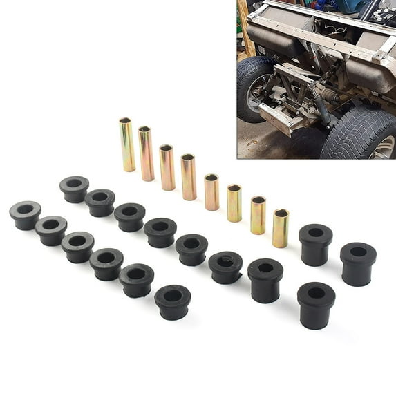 BFY Golf Cart A arm Front End Bushing Kit Fit For Club Car DS models 1992+ Motor