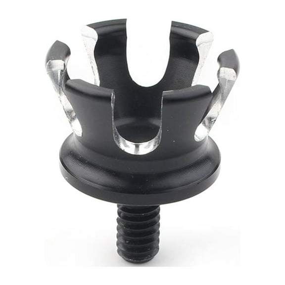 BFY Motorcycle CNC Rear Seat Bolt Replacement for Harley 1996-2020 Black+White