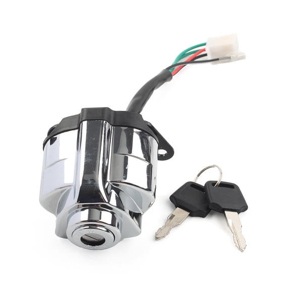 BFY Motorcycle Ignition Switch with 2 Keys, Ignition key Lock Assembly for HONDA Steed VLX400 1988-2013