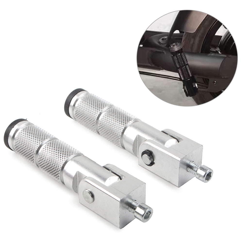 BFY Motorcycle Universal M8 Foldable Foot Pegs Passenger Footpegs