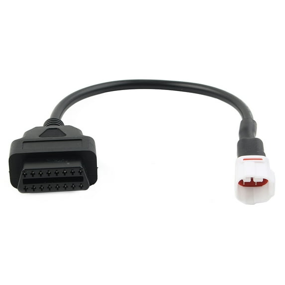 BFY OBD2 4Pins Code Reader Scanner Connector Diagnostic Tool Cable Adapter for Yamaha MT07/09/10, XSR700/900, MT09 Tracer, R1 2016-