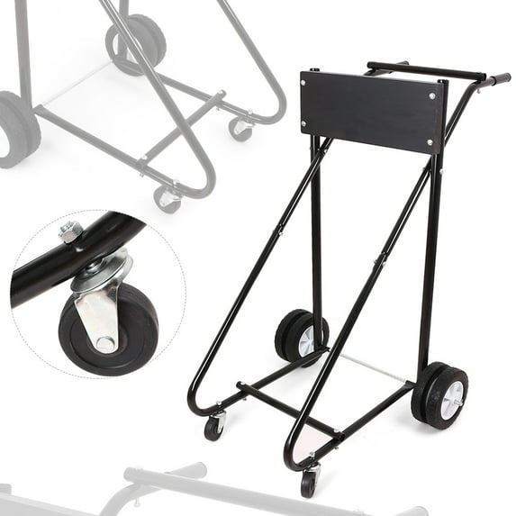 BFY Outboard Boat Stand Carrier Cart Heavy Duty Tool Dolly Storage Motor 315 Lbs