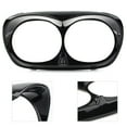 thumbnail image 1 of BFY for Harley Road Glide FLT 98-13  Headlight Bezel Scowl Outer Light Fairing Black, 1 of 9