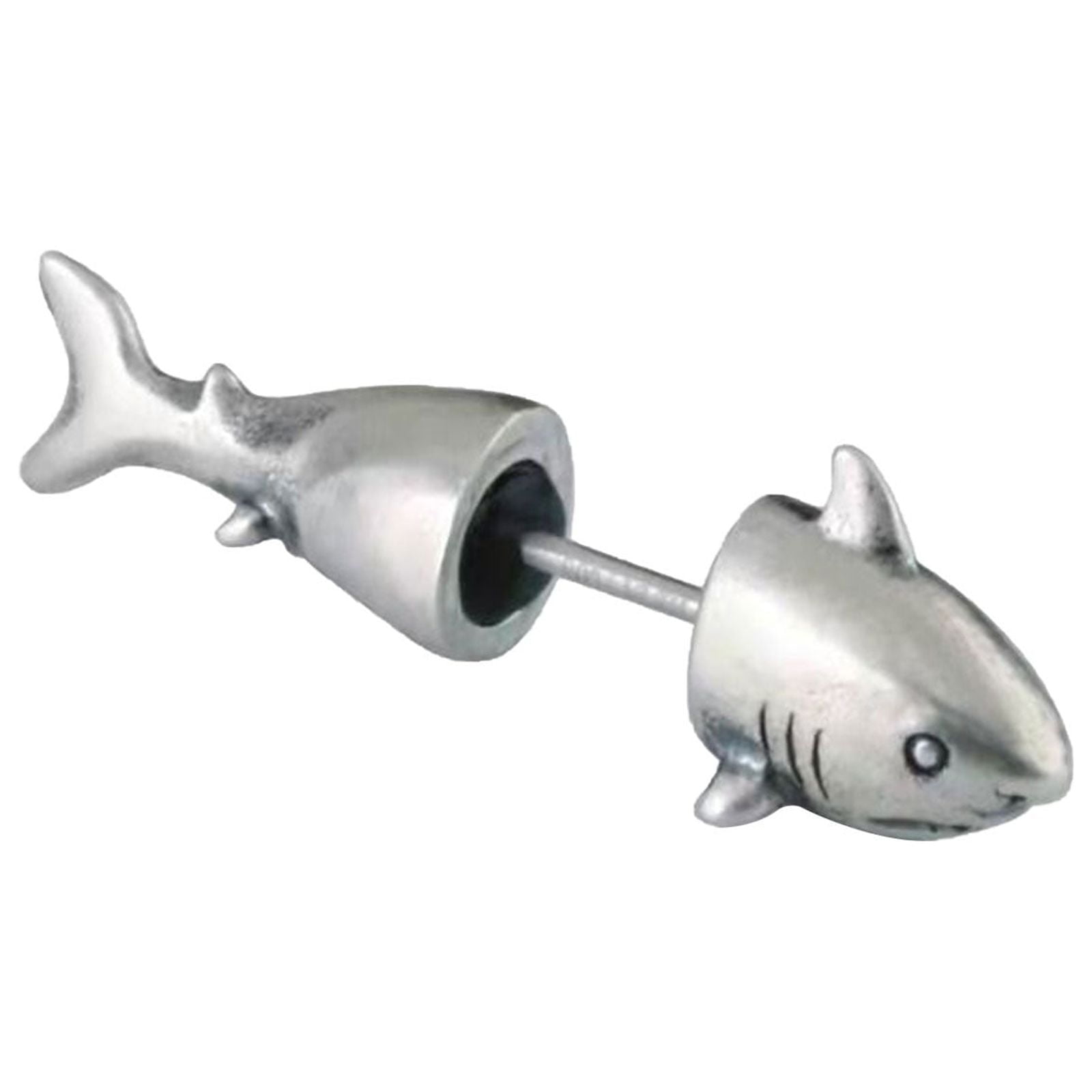 BFYSFBAIG Cute Animal Earring Handmade Alloy Clay Stud Earrings 3D