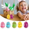 BFYSFBAIG Egg Easter Egg 6*4.2CM Dinosaur Color Eggshell Easter Egg