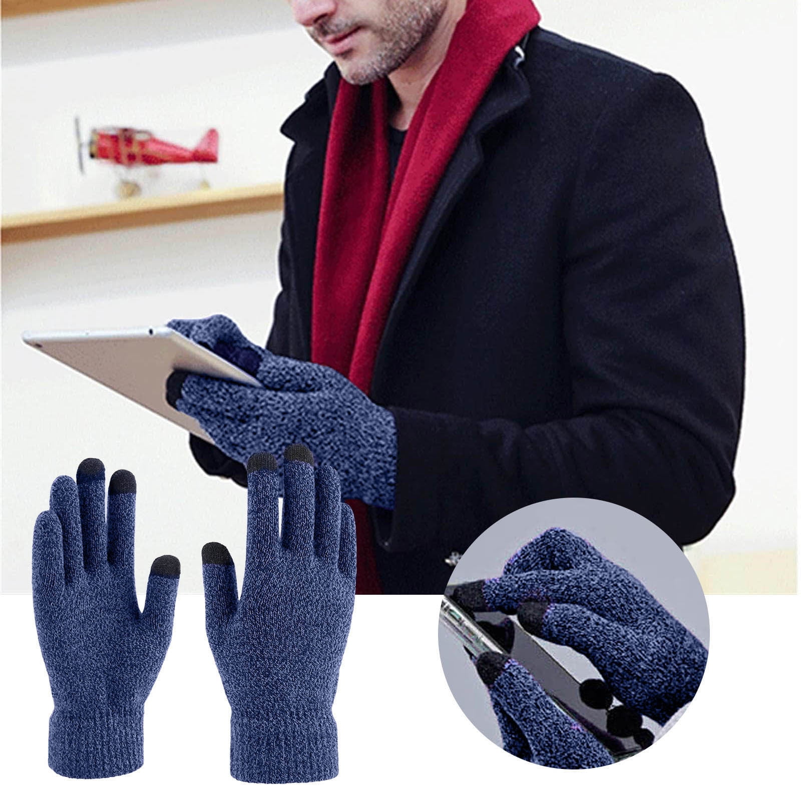 BFYSFBAIG Workout Gloves Winter Outdoor Ice Fishing Gloves Windproof