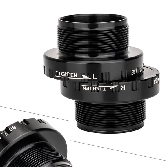 BFYWAL 2 PCS BSA30 Bottom Bracket-BB30/30mm Axle on BSA For FSA/ROTOR 3D/bsa68/73, Aluminum Alloy