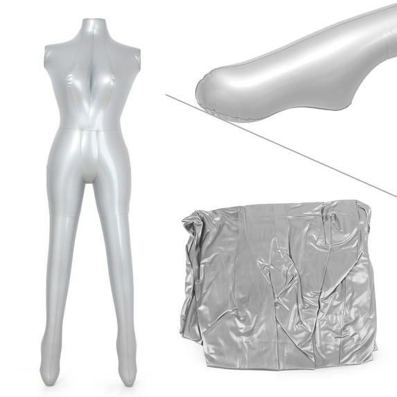 BFYWAL Female Women Inflatable Dummy Torso Body Mannequin Armless Model Display