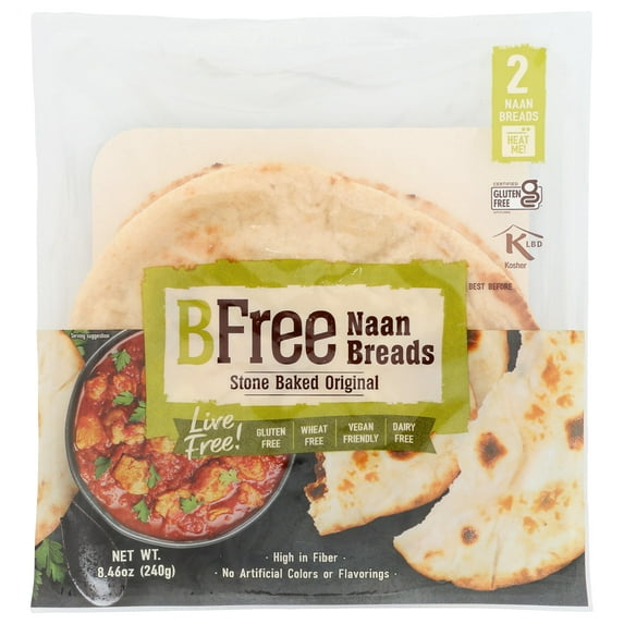 Bfree - Naan Stone Baked, 8.46oz | Pack of 8