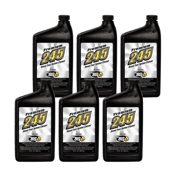 BG 245 Premium Diesel Fuel System Cleaner - 32 FL OZ (6)