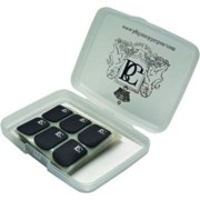 BG Clarinet & Saxophone Mouthpiece Cushions 48 Units, Black, Small 0.8mm, A10SB
