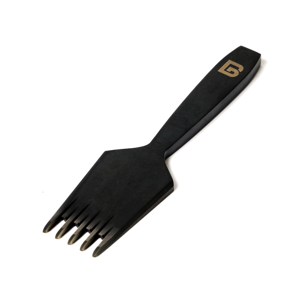 BG & Corter Pricking Irons, Olive/Diamond Style
