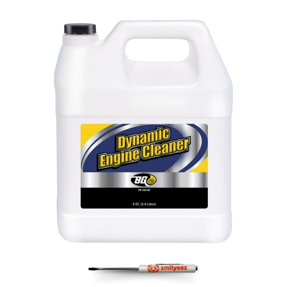 BG Dynamic Engine Cleaner PN 103 (1 Bottle) Thorough Lubrication System Cleansing With a Pocket Screwdriver (Cleaner Only)