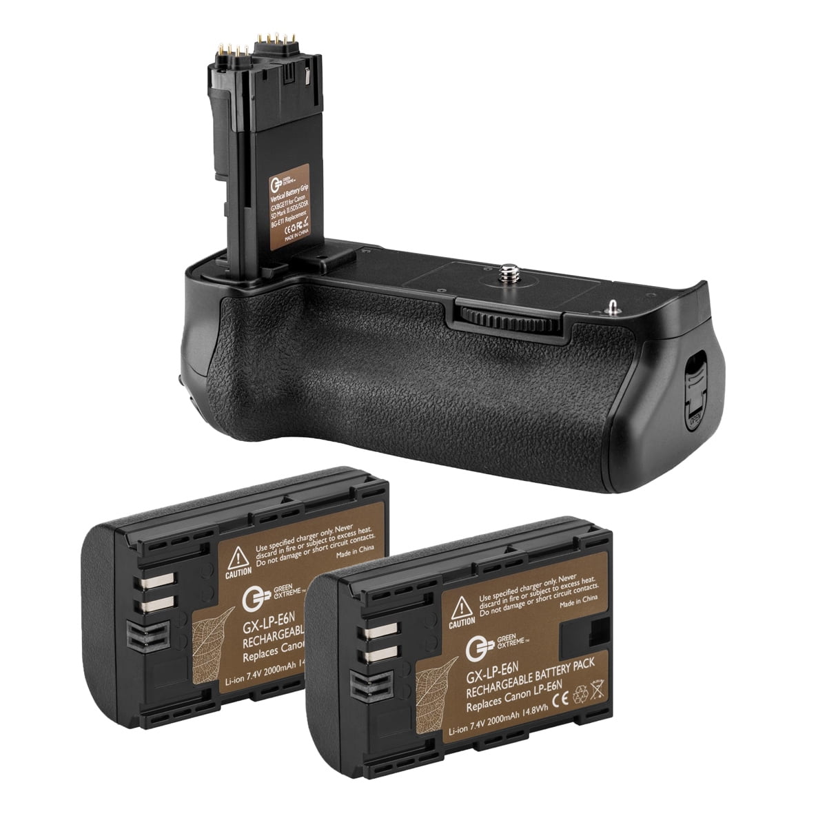 Green Extreme BG-E11 Vertical Battery Grip for Canon 5D Mark III