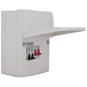 BG ELECTRICAL - Garage Kit Consumer Unit, 100A Switch, 6A & 16A MCBs, IP20