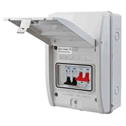 BG ELECTRICAL - Garage Kit Consumer Unit, 100A Switch, 6A & 16A MCBs, IP65