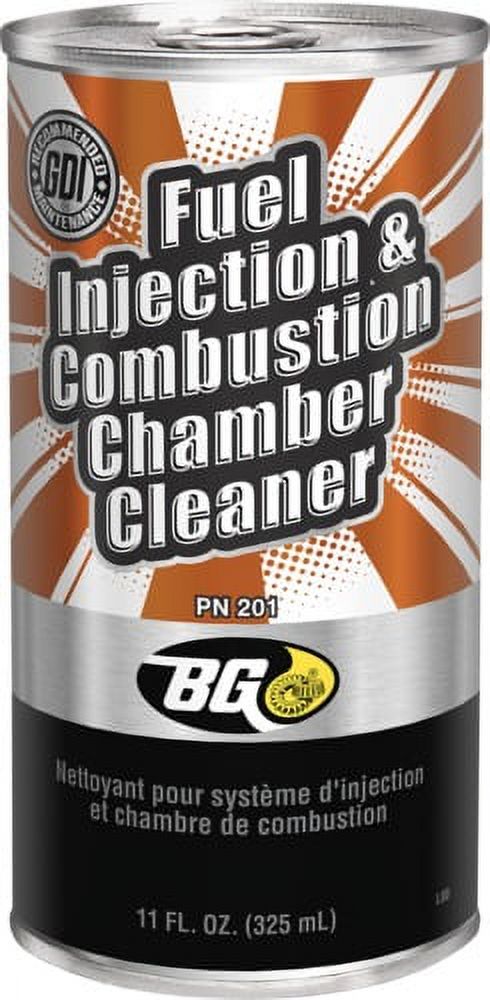 BG Fuel Injection & Combustion Chamber Cleaner PN 201 With Smilyeez Pocket Screwdriver