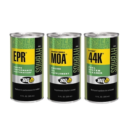 BG Hybrids Performance Service Automotive Additives, 11 fl (3 Pack)