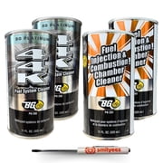 BG K1003 Fuel Injection & Combustion Chamber Cleaner PN 201 & BG Platinum 44K Fuel System Cleaner PN 208 With Pocket Screwdriver