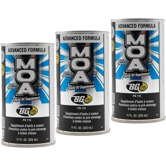BG Motor Oil Additive, 3 Pack (313.0 ml)