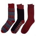 thumbnail image 1 of BG Premium Men's Dress Socks 3 Pairs Gift Set - Fits 10-13 - Solid, Striped, Argyle & More, 1 of 8