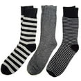 thumbnail image 1 of BG Premium Men's Dress Socks 3 Pairs Gift Set - Fits 10-13 - Solid, Striped, Argyle & More, 1 of 7