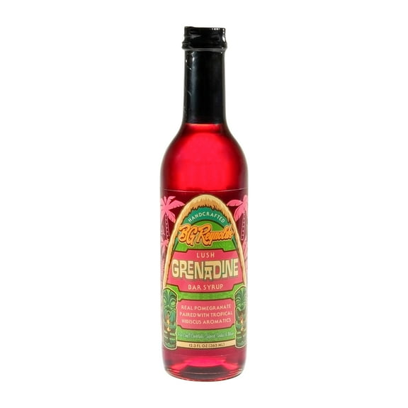 BG REYNOLDS Lush Grenadine Cocktail Syrup - 12.7 Fl Oz