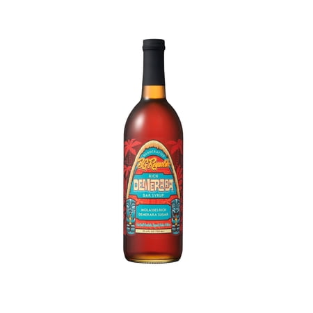 BG REYNOLDS Rich Demerara Cocktail Syrup - 25.4 Fl Oz