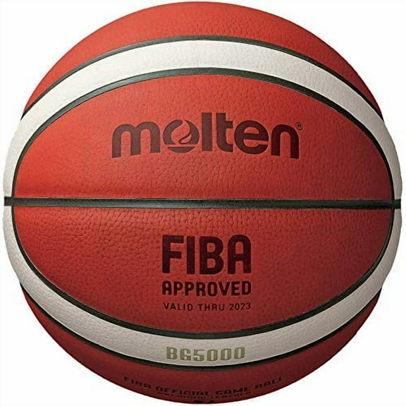 BG-Series Leather Basketball, FIBA Approved - BG5000, Size 7, 2-Tone (B7G5000)