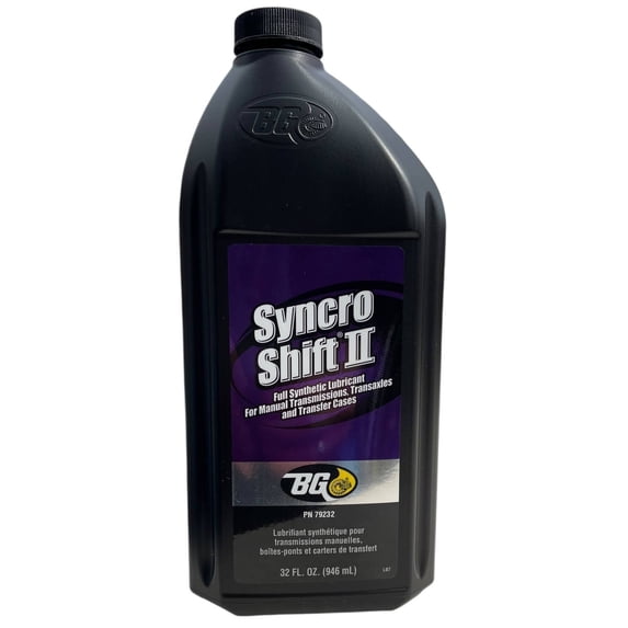 BG Syncro Shift II PN 792 Synthetic Gear Lubricant - Fluid for Manual Transmissions and Trans-Axle