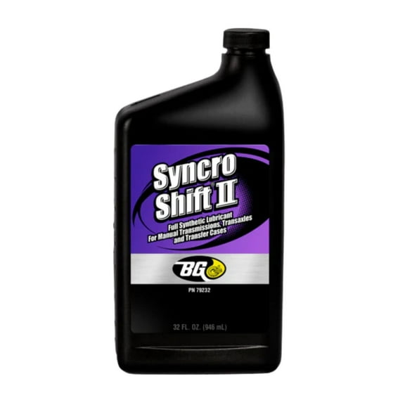 BG Syncro Shift II PN 792 Synthetic Gear Lubricant - Fluid for Manual Transmissions and Trans-Axle