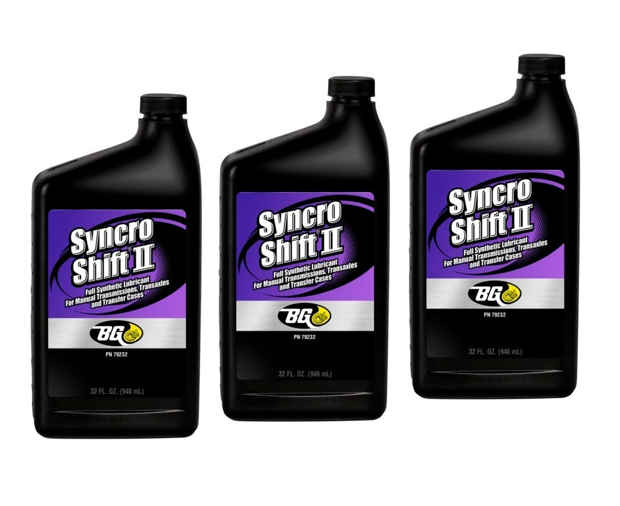 BG Syncro Shift II PN 792 Synthetic Gear Lubricant Fluid for Manual
