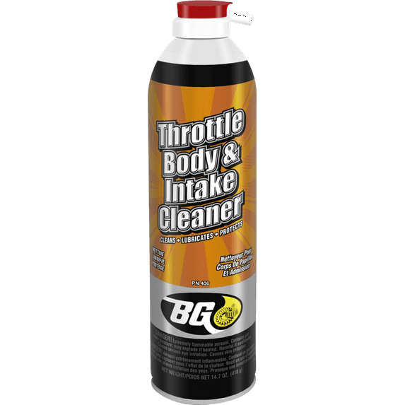 BG Throttle Body & Intake Cleaner 14.75 oz. PN 406
